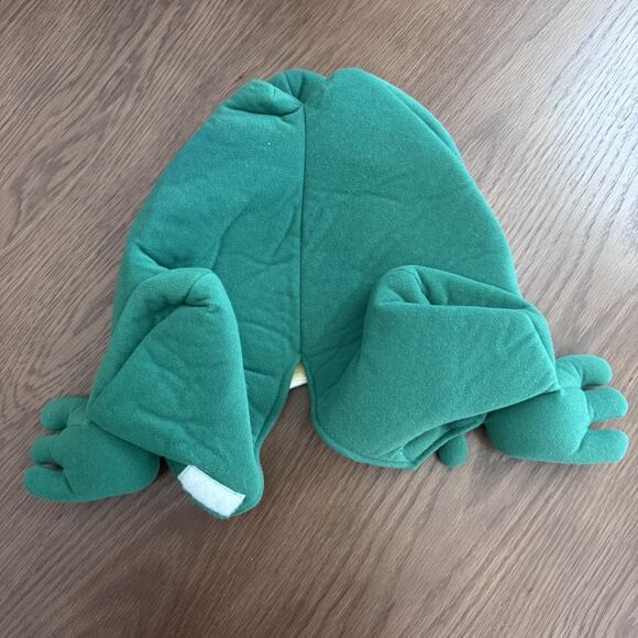 RARE Vtg Applause “Creepy Creature” Mask - Soft Foam / Plush Frog Full Face Hat - Picture 6 of 8
